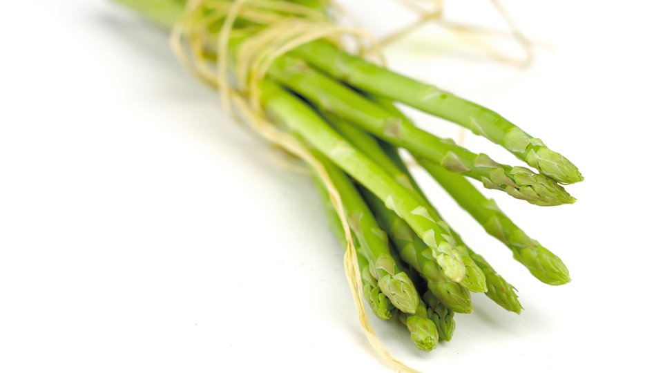 Asparagus isolated on white background